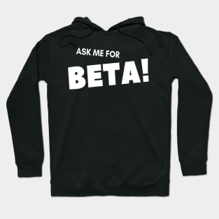 Ask me for beta climbing design Hoodie